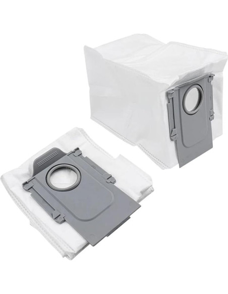 10 Bolsas de Polvo HACOBEST para Roborock Q Revo/S8 Max Ultra