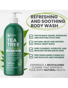 Jabón Corporal MaxTherapy 473 ml - Aceite de Árbol de Té 2