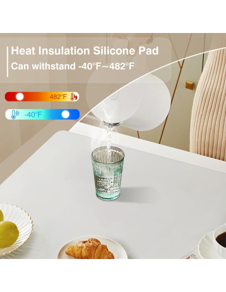 Alfombrilla de Silicona Extra Grande Fsdfskoi 90 x 60 cm Translúcida