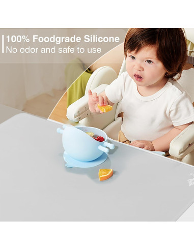 Alfombrilla de Silicona Extra Grande Fsdfskoi 90 x 60 cm Translúcida