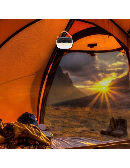 Paquete de 2 Linternas LED Portátiles AuKvi para Camping