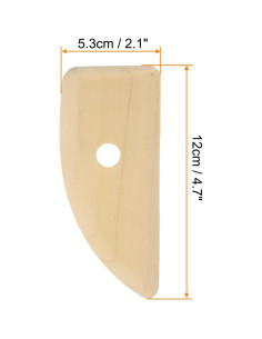 Herramienta de Escultura de Arcilla HARFINGTON 12cm Madera 2