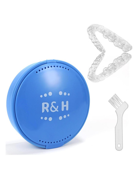 Protector Dental Personalizado RICEHUSK 2-Pack Caja Azul