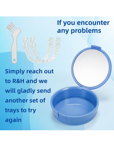 Protector Dental Personalizado RICEHUSK 2-Pack Caja Azul