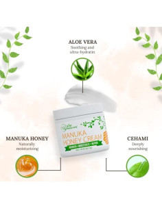 Crema Hidratante de Miel de Manuka Wild Naturals 113g 2