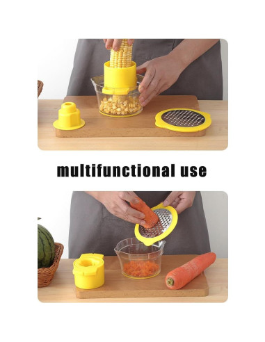 Desgranador de Maíz YUIXLIN con Tazón Colector Ergonómico