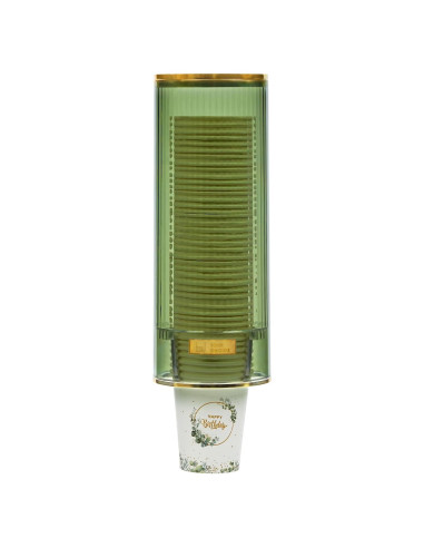 Dispensador de Tazas Talkson Verde para Tazas de 120-200ml