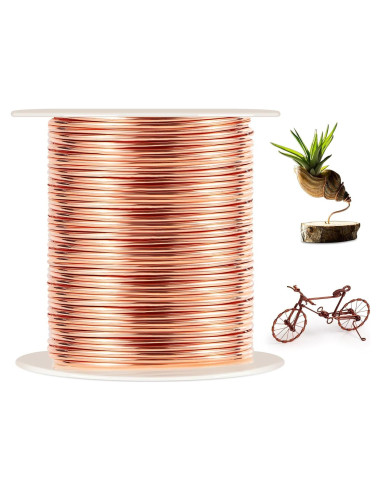 Alambre de Cobre Muerto Suave 1 Libra 16 Gauge 39m ibaofuing