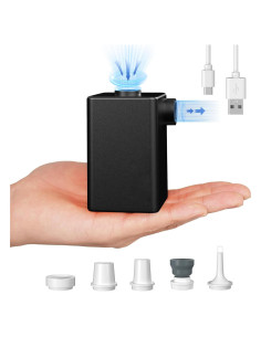 Bomba de Aire Eléctrica Portátil FLEXTAILGEAR 3600mAh Negra
