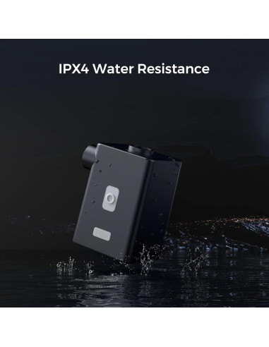 Bomba de Aire Eléctrica Portátil FLEXTAILGEAR 3600mAh Negra