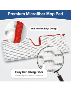 Paños de Mopa de Microfibra GFRED para Ocedar ProMist MAX - 3 Paquetes 2