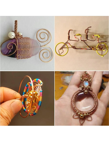 Alambre de Cobre Muerto Suave 1 Libra 16 Gauge 39m ibaofuing