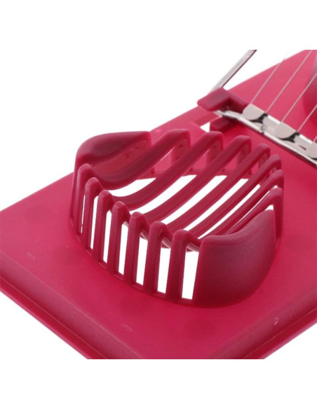 Cortador de Huevos Multifuncional Genérico Cereza 19.8x9 cm