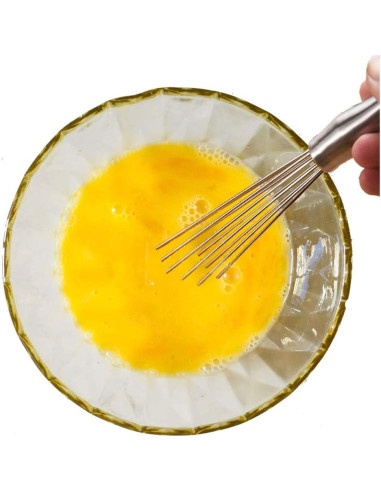 Batidor de huevos BENEKIY de acero inoxidable 25.4 cm
