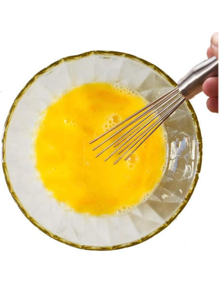 Batidor de huevos BENEKIY de acero inoxidable 25.4 cm