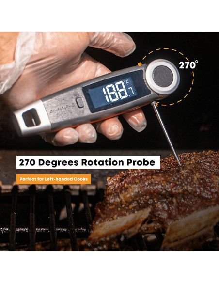 Termómetro Digital de Carne ChefsTemp X10 Impermeable 270