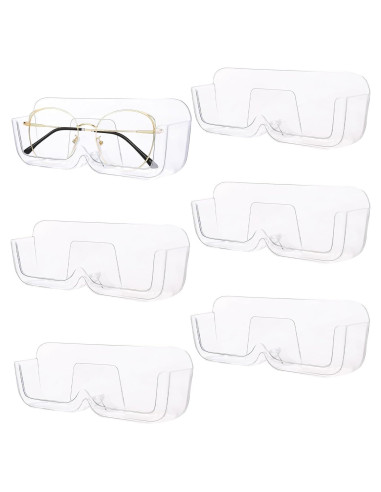 Organizador de Gafas de Sol MdakeGo 6 Compartimentos Transparente