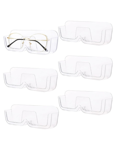 Organizador de Gafas de Sol MdakeGo 6 Compartimentos Transparente Organizador de Gafas de Sol MdakeGo 6 Compartimentos Transparente