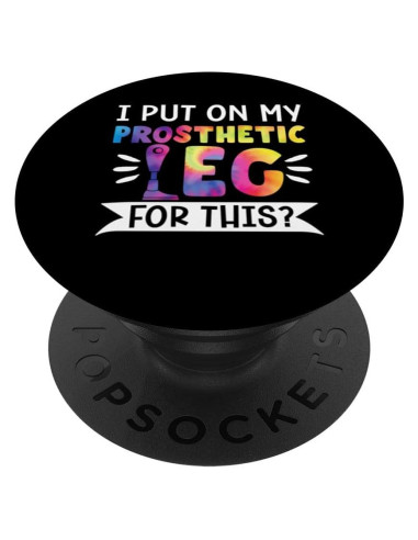 PopSockets Adhesivo PopGrip Prótese de Pierna Humorística