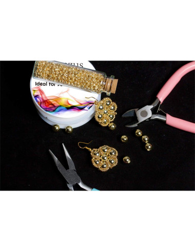 Alambre de Joyería Anezus 12 Rollos 0.4mm Colores Variados