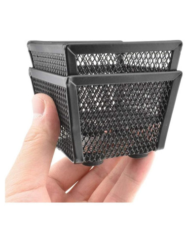 Soporte de Clips de Papel HAHIYO Negro 2 Piezas 7.6x7.6x5.6 cm