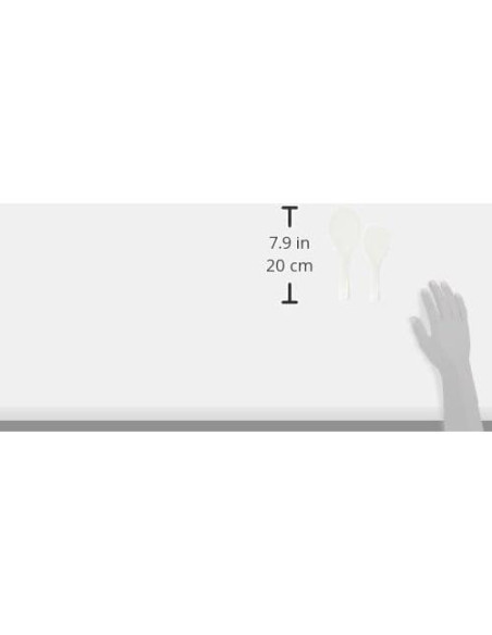 Juego de 2 Palas de Arroz Antiadhesivas MV Trading 19 y 15 cm