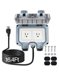 Caja de Salida de Energía Exterior Ungroupimo 5m IP66