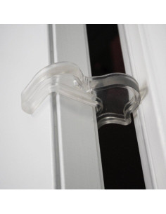 Guardia de Puerta KidKusion | Paquete de 2 | Transparente | Protección de Dedos 2