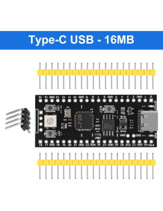 Placa Base RP2040 DWEII Tipo-C USB-C 16MB para Raspberry Pi 2