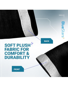 Cubiertas de Manijas de Refrigerador BlueStars, Juego de 6, Negro 2