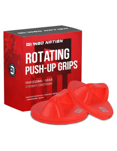 Barras de Flexiones Rotativas WOD Nation - Antideslizantes