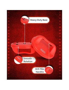 Barras de Flexiones Rotativas WOD Nation - Antideslizantes 2