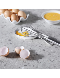 Soporte para Cucharas de Porcelana GDCZ 22.9x9.7 cm Blanco 2