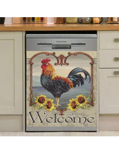 Cubierta Magnética para Lavavajillas Gallo 58.5x43cm PVC 2