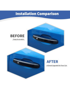 Cubierta de Manija de Puerta RT-TCZ para Chevy Tahoe 2021+ 2