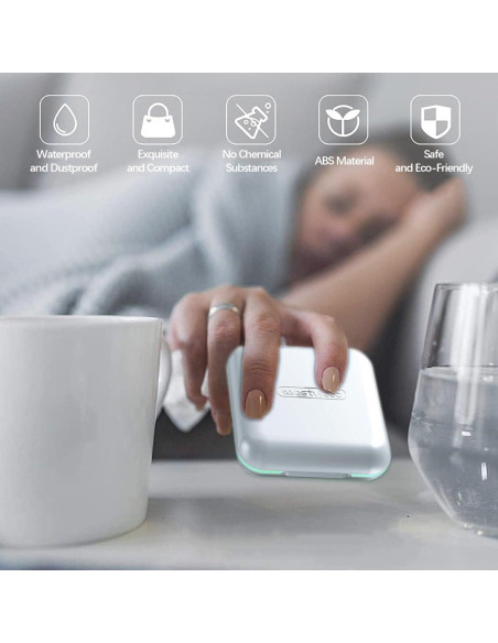 Organizador de Pastillas DUBSTAR Negro Compacto Impermeable