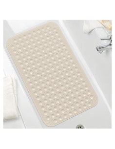 Tapete de Baño Antideslizante OTHWAY 79x48cm TPE Albaricoque