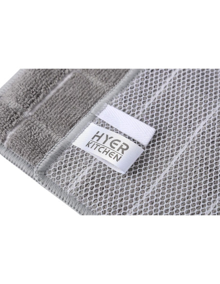 Paños de Microfibra para Cocina HYER KITCHEN - 6 Unidades 30x30cm