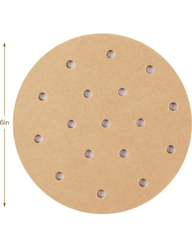 Forros Redondos Beasea 15 cm para Freidora de Aire - 200 pcs