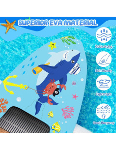 Tabla de Natación MoKo para Niños con Pistola de Agua 2