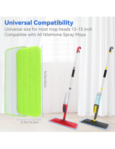 Paños de Microfibra Reutilizables Sgizoku 41.91x13.97cm - 10 Unidades 2