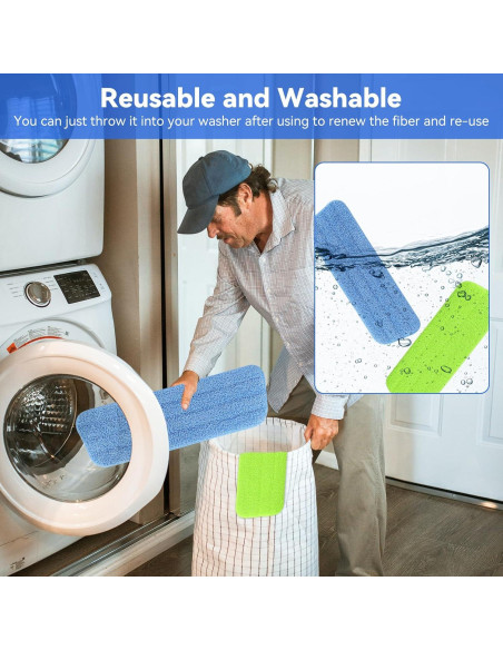 Paños de Microfibra Reutilizables Sgizoku 41.91x13.97cm - 10 Unidades