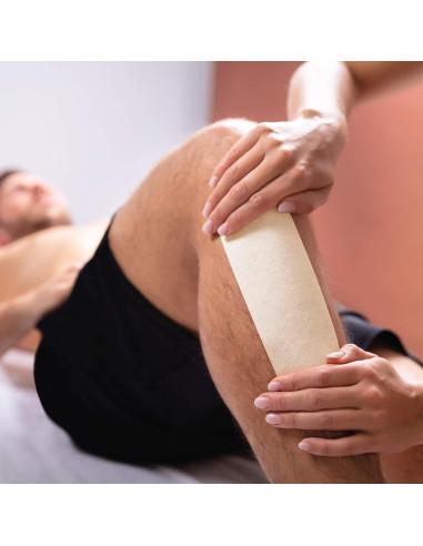 Rollo de Muselina Natural ForPro 8.26 cm x 36.58 m para Depilación