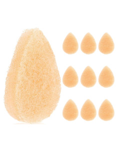 Esponjas Faciales Exfoliantes Impresa - Paquete de 10 Unidades