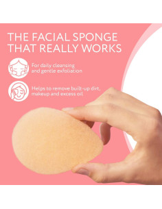 Esponjas Faciales Exfoliantes Impresa - Paquete de 10 Unidades 2