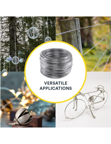 Alambre de Acero Galvanizado OOK 18 - 33.5m Resistente