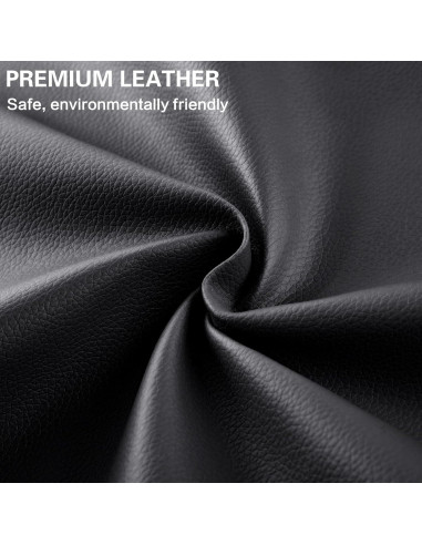 Parche de Reparación de Cuero Yikda 10.16x160.02 cm Negro