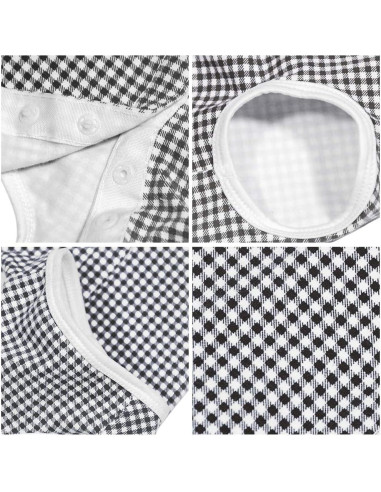 Camisa de Recuperación para Perros Kukaster XXS Cuadrícula