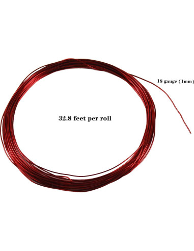 14 Rollos de Alambre de Aluminio 1mm para Manualidades DIY
