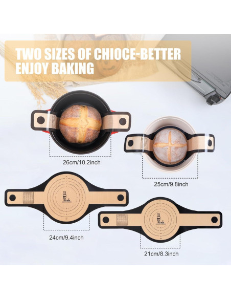 Alfombrillas de Silicona para Horno Folksy Super Kitchen 3 Pcs